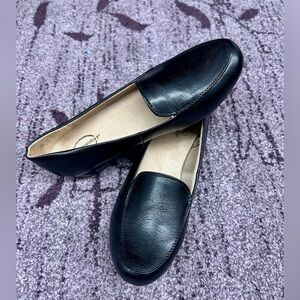 Simply Comfort by Life Stride Black Women's Slip-On Loafers.